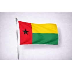 Bandiera Guinea Bissau in...