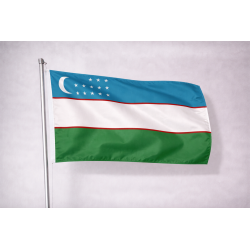 Bandiera Uzbekistan