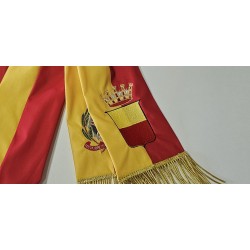 dettaglio ricamo Fascia Presidente Consiglio Comunale