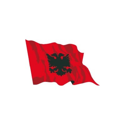 Bandiera Albania Vendita Bandiere Europee Bandiere Offerta Online