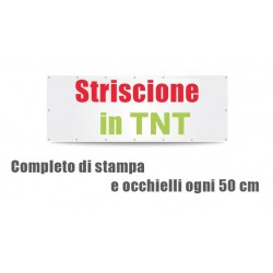 Striscione in TNT