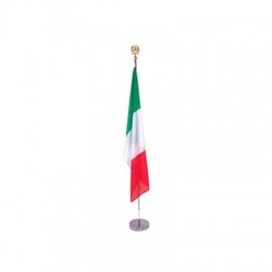 Bandiera personalizzata AeD da asta - Marsala (Trapani)