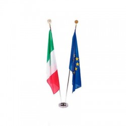 Kit portabandiere da interno 2 posti