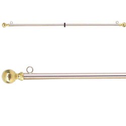 Traversa cromata per gonfalone