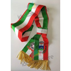 Fascia da sindaco con nodo del Comune di Serra