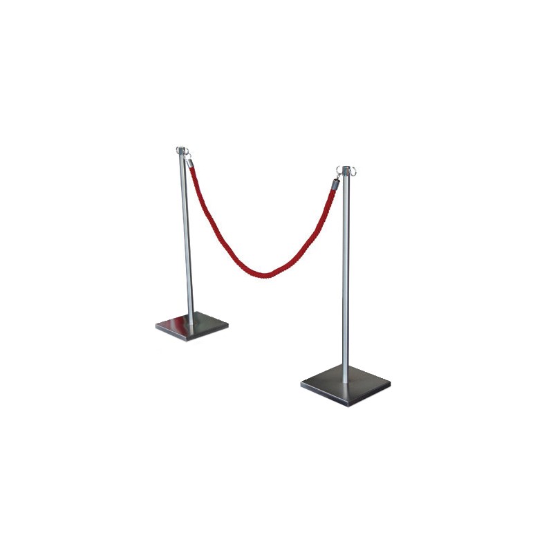 Coppia di piantane di delimitazione