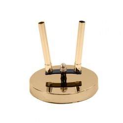 Base da interno a 2 posti oro