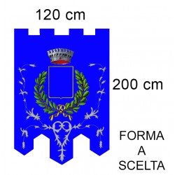 Gonfalone stampato 120x200