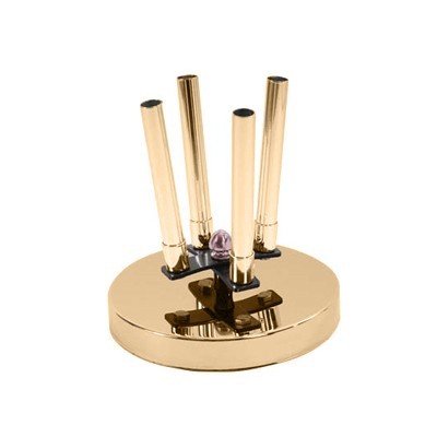 Base da interno 4 posti oro