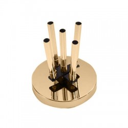 Base da interno 5 posti oro