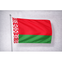 Bandiera Bielorussia in...