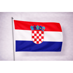 Bandiera Croazia in Tessuto...