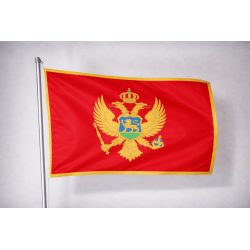Bandiera Montenegro in...