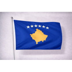 Bandiera Kosovo in Tessuto...