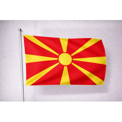 Bandiera Macedonia in...