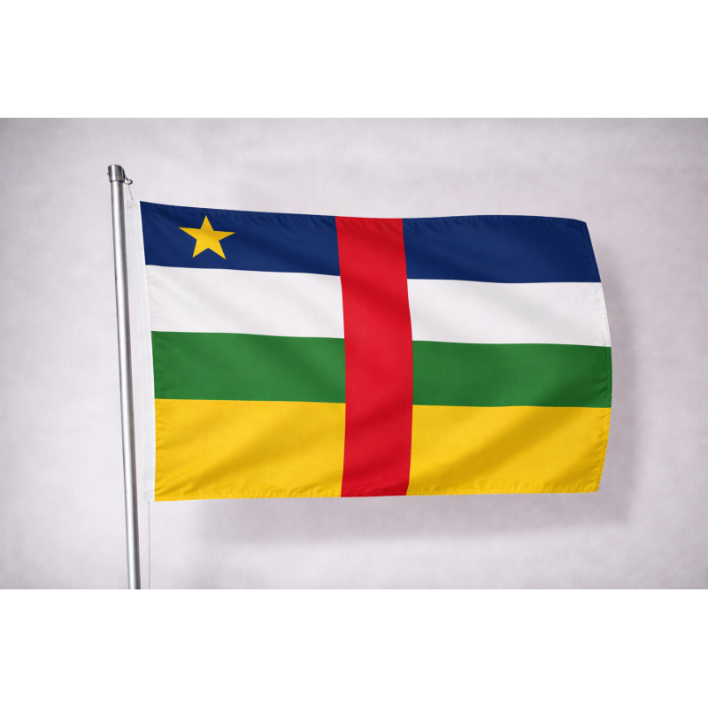 Bandiera Repubblica Centrafricana