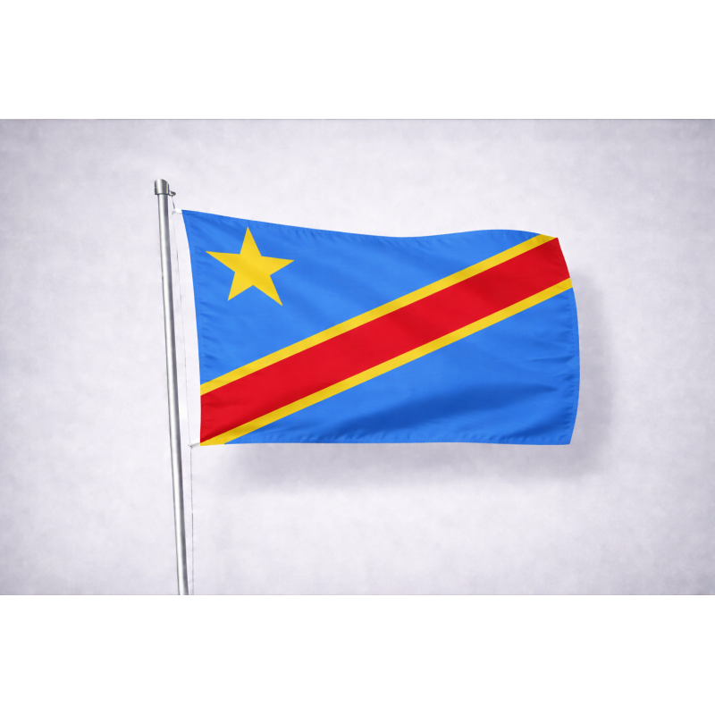 Bandiera Repubblica Democratica del Congo