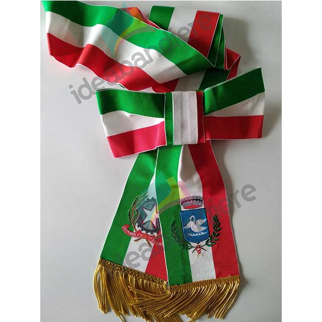 Fascia da sindaco con fiocco